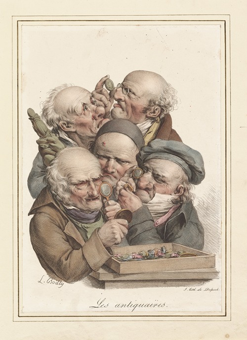 Les antiquaires, from Grimaces