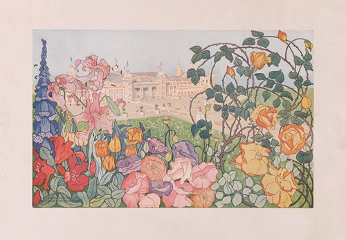 Exposition et universelle internationale de Gand 1913. Palais des fêtes et des floralies