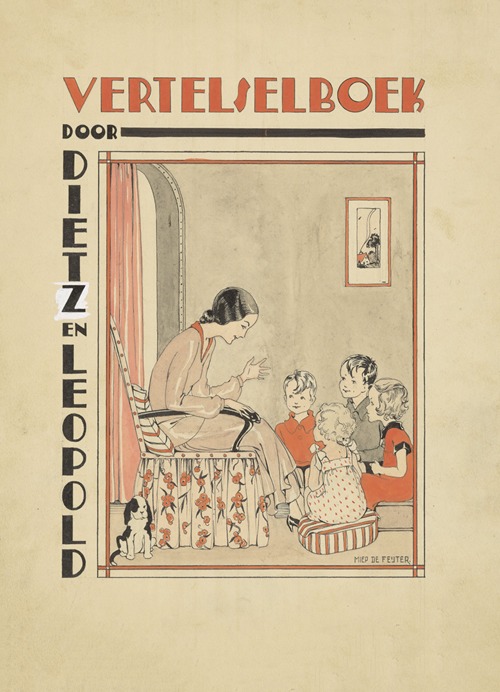 Bandontwerp voor Henriette Dietz en Katharina Leopold, Vertelselboek