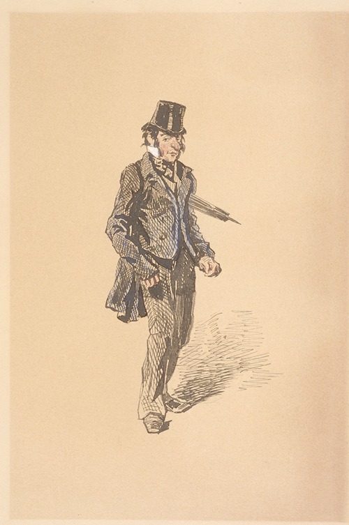 Man with an Umbrella