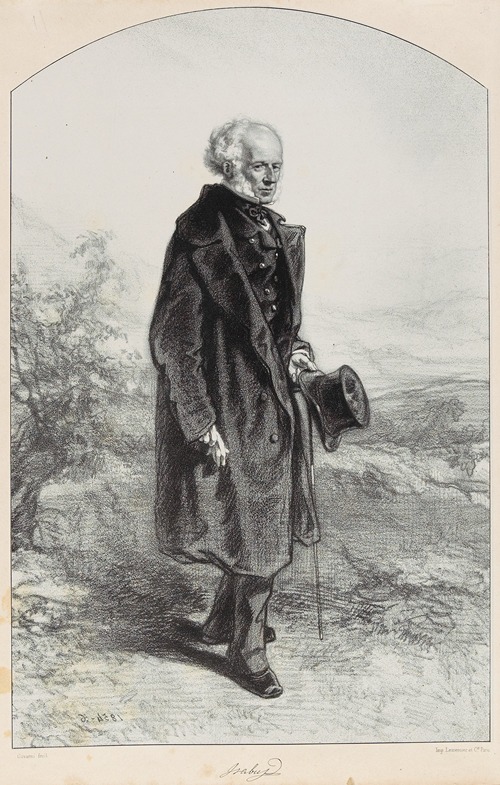 Portrait of J. B. Isabey