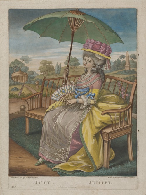 July, from the Twelve Months