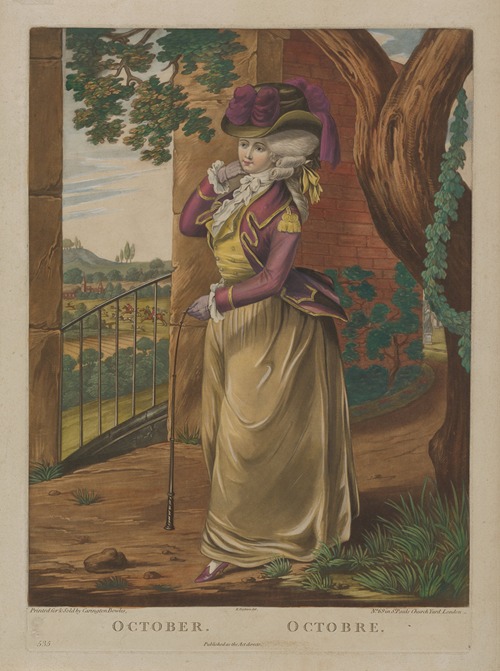 October, from The Twelve Months