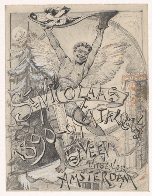 Bandontwerp voor St Nikolaascatalogus