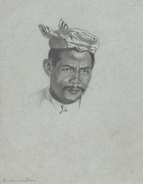 Portret van een Indonesische man (Amid)