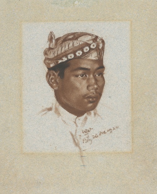 Portret van een Indonesische man uit West-Java (Soendanees)
