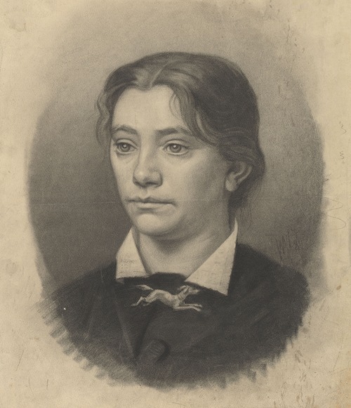 Portret van een jonge vrouw