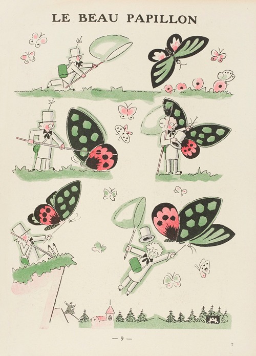 Le beau papillon