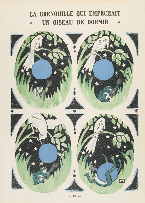 La grenouille qui empèchait; un oiseau de dormir