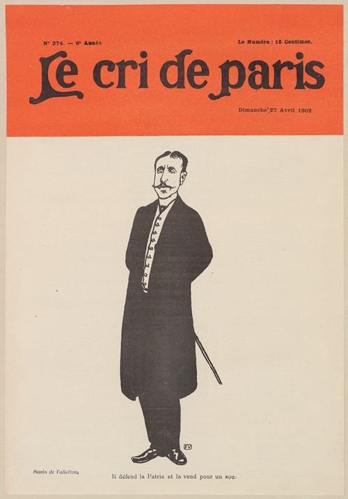 Il défend la Patrie et la vend pour un sou