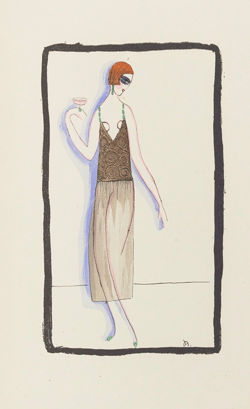 The Essence of the mode of the day – Paris 1920 Pl.09