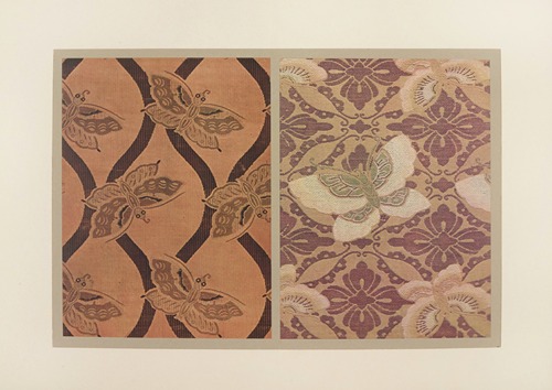 Papillons ; papillons et ornements