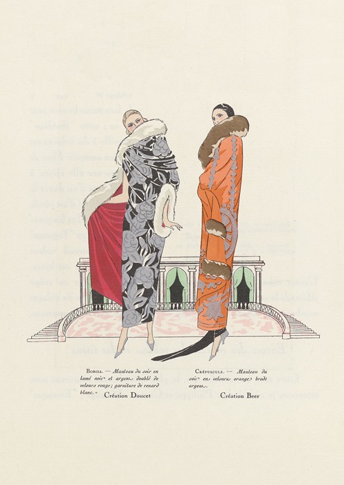 Art-Goût-Beauté – Manteau du soir