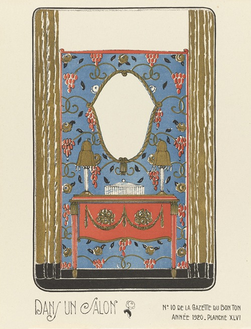 Gazette du Bon Ton – Dans un salon