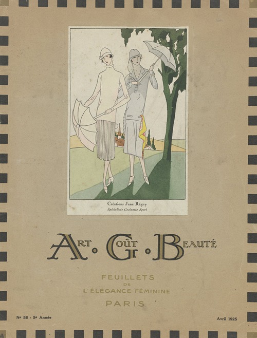 Art – Goût – Beauté, Feuillets de l’ élégance féminine