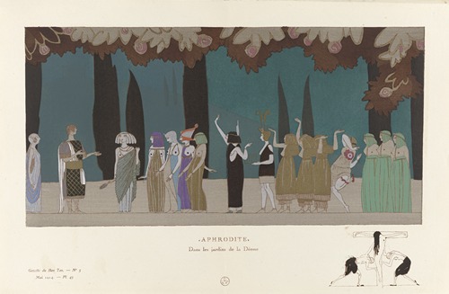 Gazette du Bon Ton – Aphrodite Dans les jardins de la Déesse