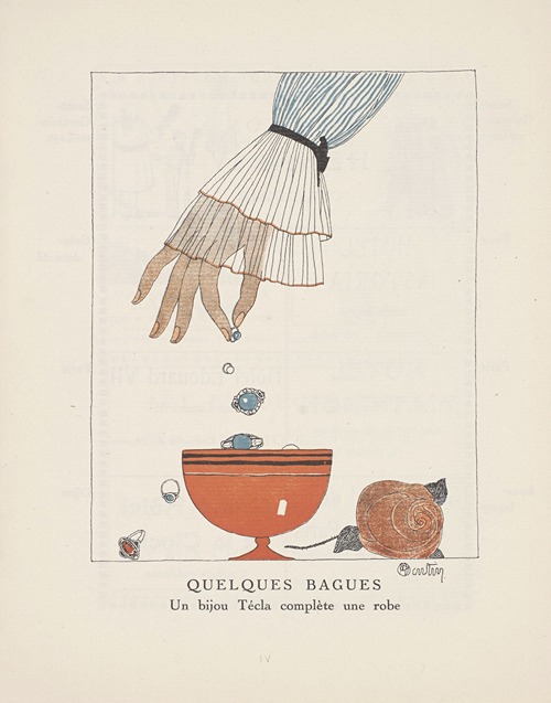 Gazette du Bon Ton – Quelques Bagues