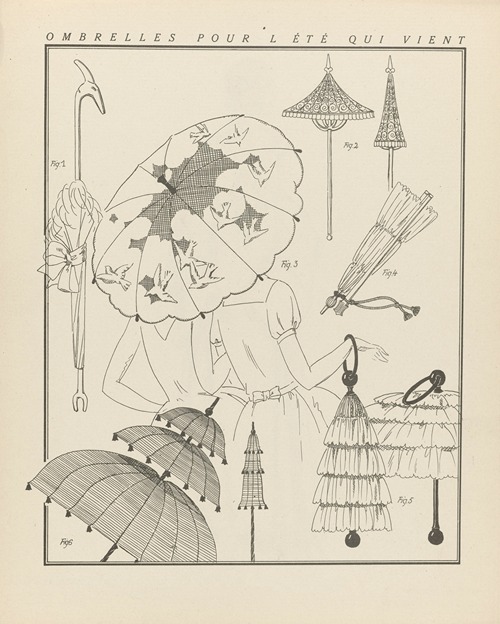 Gazette du Bon Ton – Ombrelles pour l’été qui vient