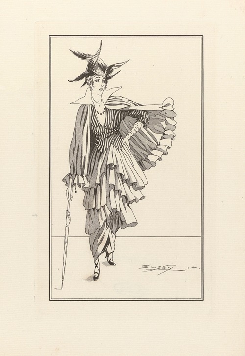 Journal des Dames et des Modes, Costumes Parisiens. No. 175