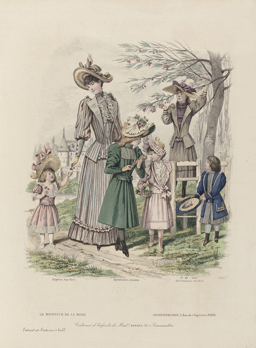 Le Moniteur de la Mode – Costumes d’Enfants