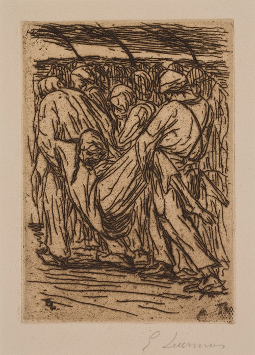 The Dead Man (study for ‘The Funeral of the Farmer’)
