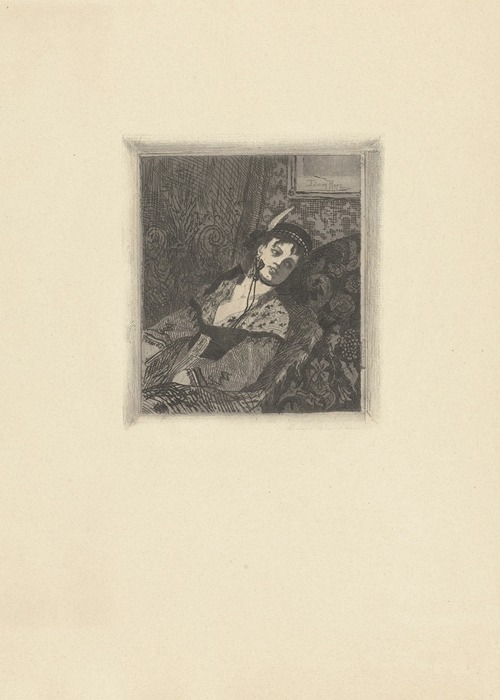 La Femme à la toque écossaise