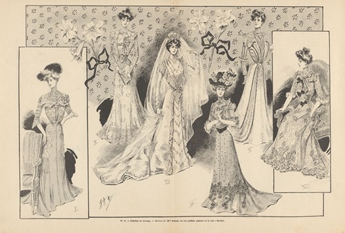 La Nouvelle Mode, No. 23 Toilettes de mariage