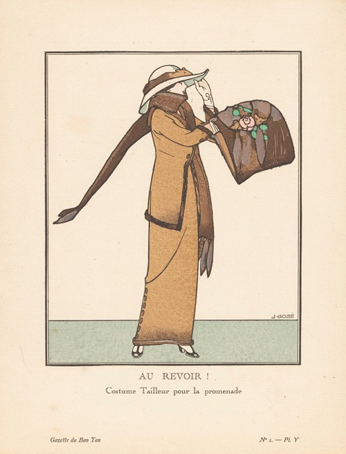 Gazette du Bon Ton – Au Revoir Costume Tailleur pour la promenade