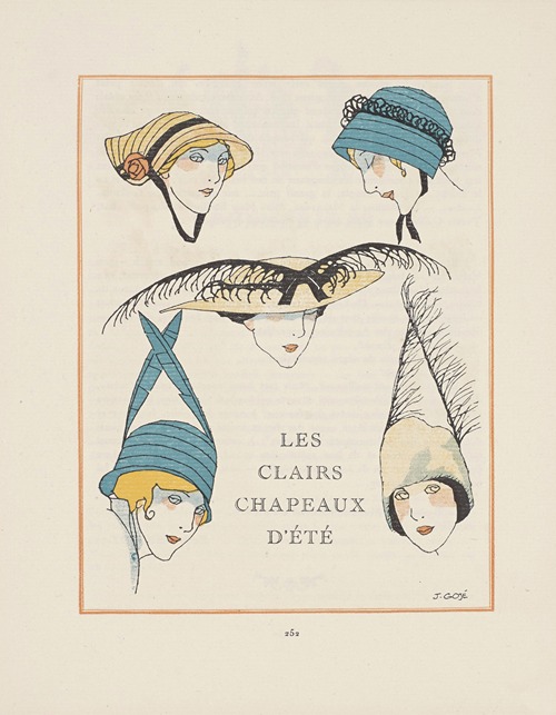 Gazette du Bon Ton – Les Clairs Chapeaux d’Été