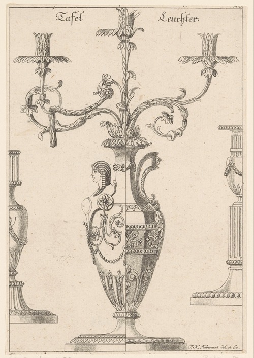 Candlesticks and girandole