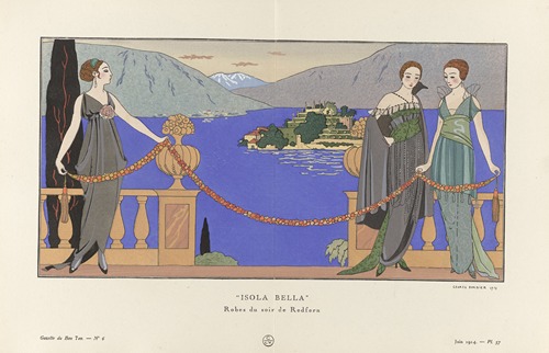 Gazette du Bon Ton – Isola Bella Robes du soir de Redfern