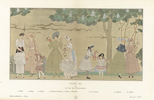 Gazette du Bon Ton, Été – Le Jeu des Marionnettes