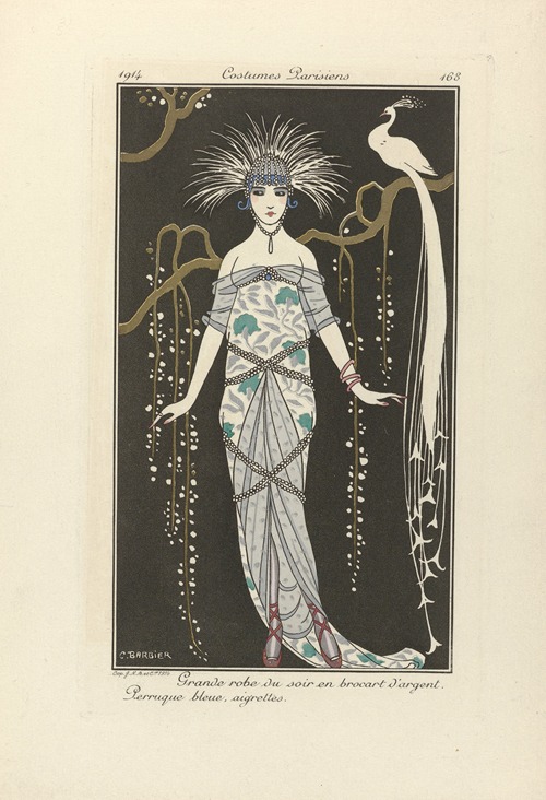 Journal des Dames et des Modes – Eventails de Paquin