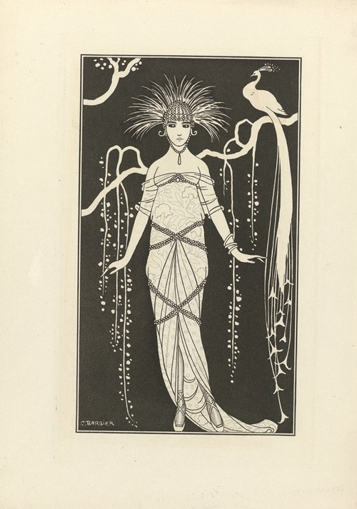 Journal des Dames et des Modes – Eventails de Paquin