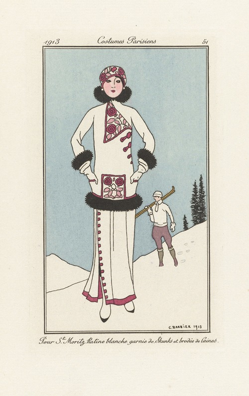 Journal des Dames et des Modes – Pour St. Moritz
