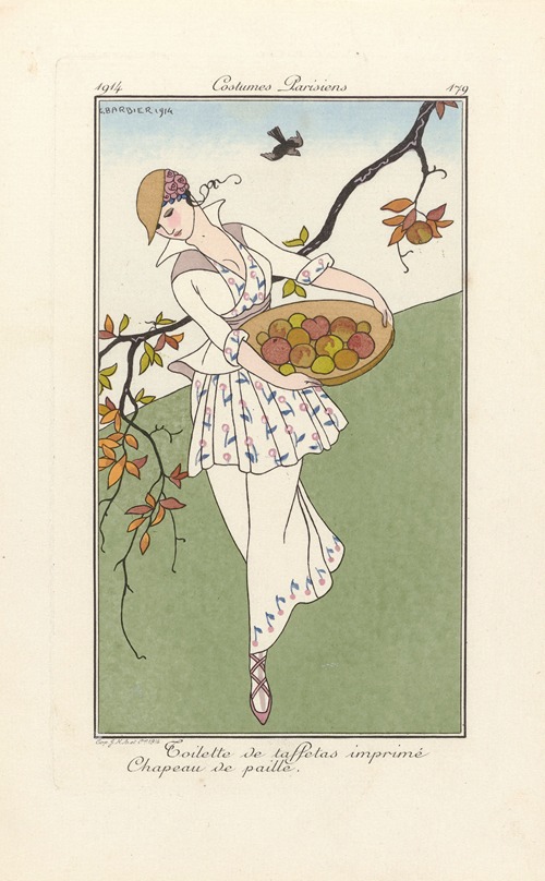 Journal des Dames et des Modes – Toilettes de taffetas