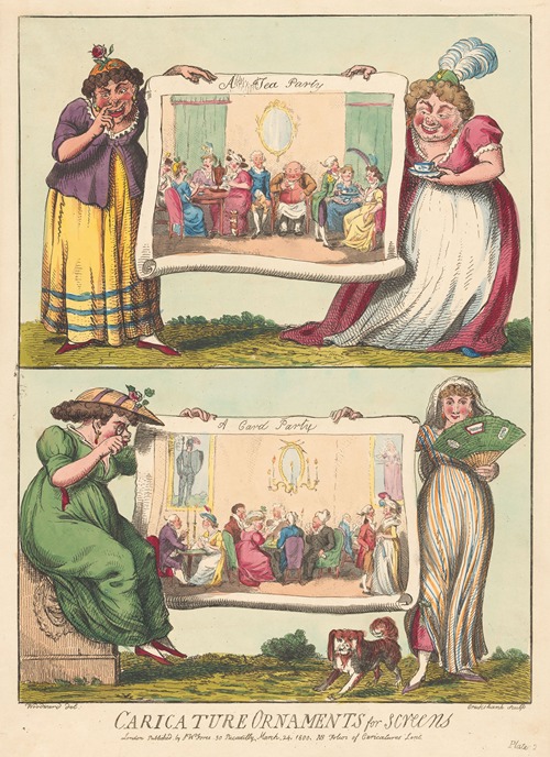 A Tea Party, A Card Party
