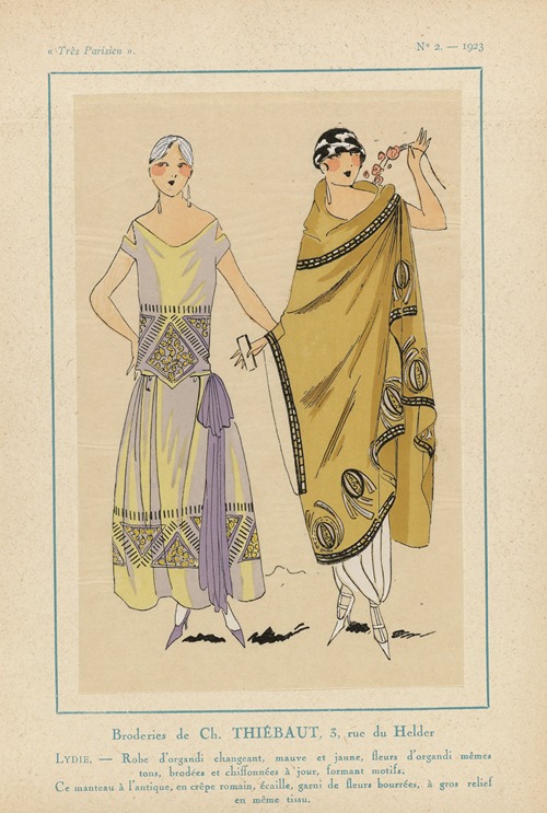 Broderies De Ch.Thiébaut.