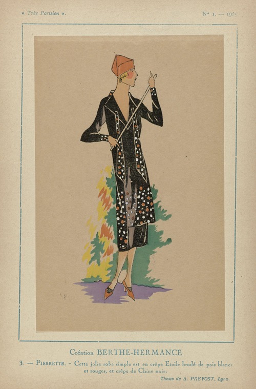 Création Berthe-Hermance – Pierrette