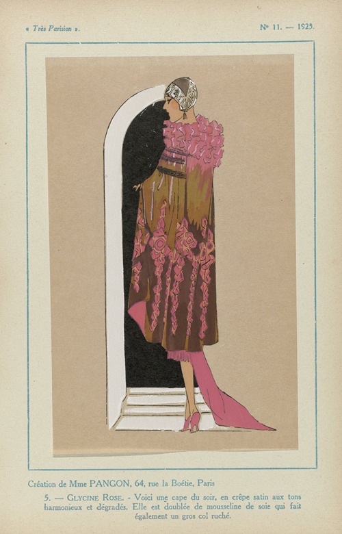 Création De Pangon – Glycine Rose