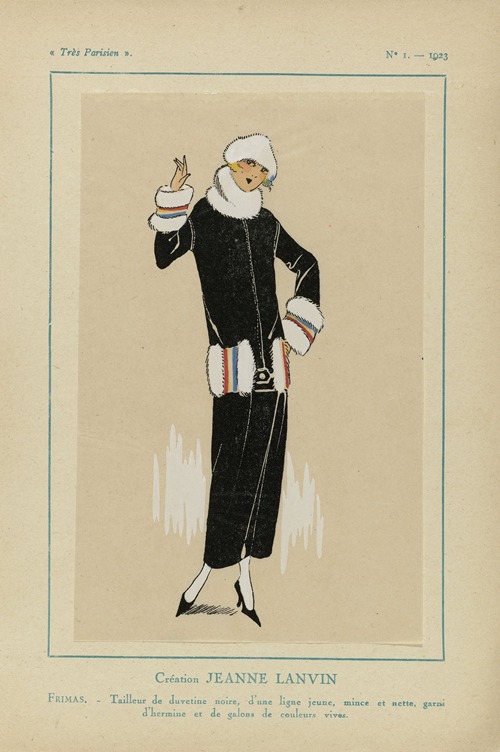 Création Jeanne Lanvin