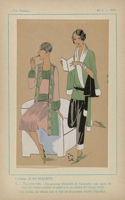 Créations Jean Magnin – Tea For Two