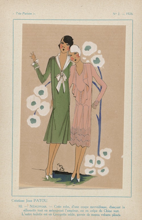Créations Jean Patou – Nénuphar