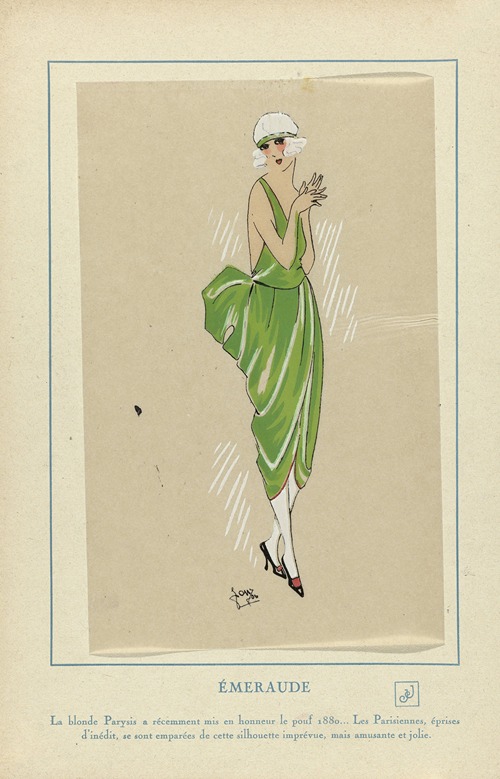 Émeraude. La Blonde Parysis