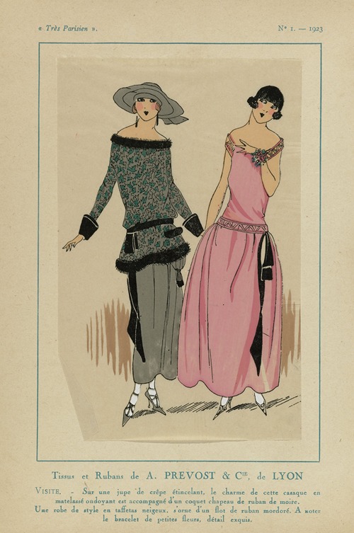 Tissus et Rubans de A. Prevost
