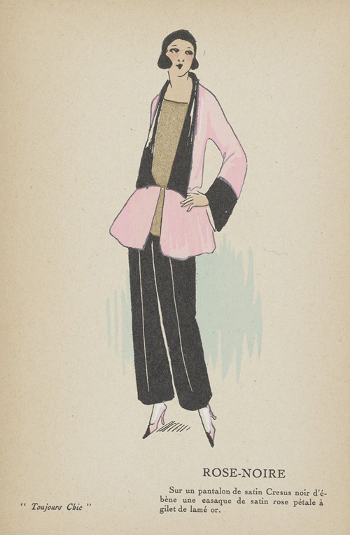 Toujours Chic, Les Deshabillés – Rose-noir