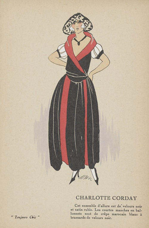 Toujours Chic, Les Robes – Charlotte Corday