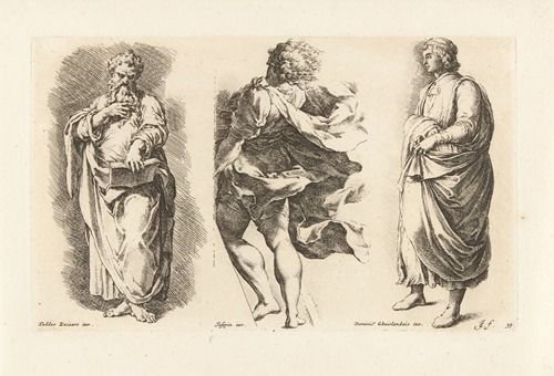 Three standing men