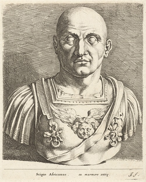 Portrait bust of Scipio Africanus