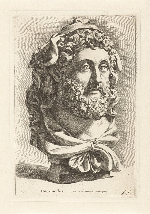 Bust of Emperor Commodus as Hercules